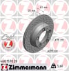 Porsche 718 Boxster Arka Fren Diski ZIMMERMANN