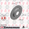 Mazda Premacy Arka Fren Diski Delikli ZIMMERMANN