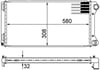 Fiat Punto 1.8 1.9 DS 1.9 JTD Radyatör MAHLE