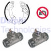 Fiat Punto Punto Van Lancia Ypsilon Arka Fren Pabuç Kiti DELPHI