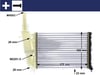 Fiat Punto Motor Su Radyatörü MAHLE