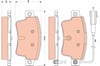 Fiat Punto Evo Arka Balata TRW