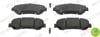 Nissan Qashqai X-Trail Renault Koleos Ön Fren Balata FERODO