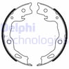 Nissan Qashqai Arka Fren Pabucu DELPHI