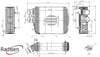 Maserati Quattroporte Intercooler Sol RADISEN