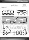 Renault R12 Motor Takım Contası [1400 LPG'li SKC Özel Takviyeli 1.40mm /... OTOCONTA