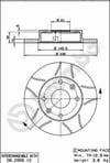 Renault R9 R11 R19 Clio 1 Clio 2 Megane 1 Twingo Clio Symbol Logan Sandero... BREMBO