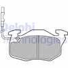 Renault R9 R11 R19 Clio Express Peugeot 106 206 Ön Balata DELPHI
