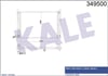 Radyator Fıesta Fusıon 1.4Tdcı (02-06) (500X354x20) (Al-Pl-Brz)