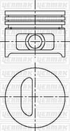 Renault Clio 1.2 RL RN RT E5F A 710 / E7F 708 Piston Segman STD 75.80mm YENMAK