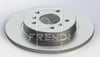Renault Captur II Arka Dolu Tip Fren Diski FRENDI