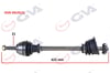 Renault Kangoo 1.9 Dti (98-08) Komple Aks Sol 625Mm 7701352771-7711135243