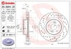 Renault Ön Fren Diski UV Coated BREMBO
