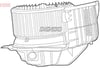 Renault Grand Scenic 2 Kalorifer Motoru DENSO