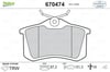 Renault Fluence Megane 2-3 Arka Balata 1J0698451p-440605713R-16231805