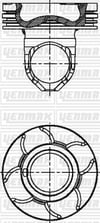 Renault Trucks Piston Segman Q123.03mm STD YENMAK
