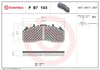 Renault Trucks C D Magnum Fren Balatası BREMBO