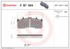 Renault Trucks D Midlum Volvo FL II Fren Balatası BREMBO
