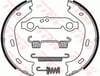 Mercedes W116 W126 W123 R107 C107 Arka Park Fren Balatası Yaylı TRW