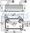 Volvo S40 V40 Motor Yağ Soğutucu RADISEN