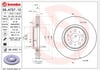 Volvo S60 S80 V70 XC70 Ön Fren Disk Aynası Havalı BREMBO