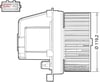 Volvo S60 S80 V70 XC70 XC90 Kalorifer Motoru DENSO