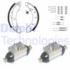 Citroen Saxo Xsara Peugeot 106 206 306 Arka Fren Pabuç Kiti DELPHI