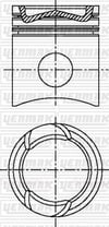 Scania Piston Segman Q127.0mm STD YENMAK