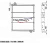 Scania P 310 Radyatör Düşük Kabin RADISEN