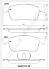 Fiat Scudo Ön Fren Balatası KALE-BALATA
