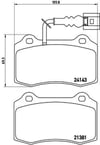 Seat Ibiza 4 Ön Balata Fişli BREMBO