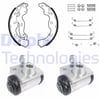 Fiat Sedici Suzuki SX4 Arka Fren Pabuç Kiti DELPHI