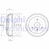 Smart City-Cabrio City-Coupe Crossblade Fortwo Roadster Arka Fren Kampanası DELPHI