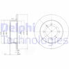 Hyundai Sonata Arka Fren Diski Deliksiz DELPHI