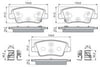 Hyundai Staria Ioniq 5 Ioniq 6 Kia EV6 Arka Fren Balatası BOSCH