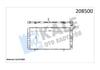 Su Radyatörü R21-Cncrd-Mngr-Opt Ac Mek 667X355x18 1 Sıra Alb Sistem