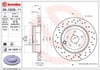 Subaru Arka Fren Diski UV Coated BREMBO