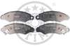 Subaru Justy II Diskli Fren Balata Seti OPTIMAL