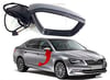 Skoda Superb Dış Dikiz Ayna Komple Sağ Çevre Aydınlatmalı Katlanır GKL