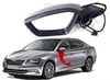 Skoda Superb Dış Dikiz Ayna Komple Sol Çevre Aydınlatmalı Katlanır GKL