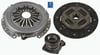 Suzuki Grand Vitara 1.6L JB416 3 Kapı Debriyaj Seti Baskı Disk Bilya... SACHS