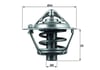 Suzuki Swift IV Termostat MAHLE