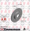 Fiat Tempra Ön Fren Diski ZIMMERMANN