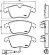 Volkswagen Tiguan Ön Balata BREMBO