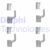 Nissan Tiida Renault Clio Espace Megane Modus Scenic Arka Fren Balata Montaj... DELPHI