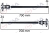 Tofaş M131 SLX 2000 YM Arka Aks Seti Rulmanlı GVA