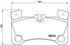 Volkswagen Touareg Arka Balata BREMBO