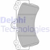Volkswagen Touareg Ön Balata DELPHI