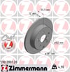 Toyota RAV4 Arka Fren Diski Dolu Tip 281mm ZIMMERMANN