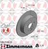 Toyota RAV4 Arka Fren Diski Dolu Tip 303mm ZIMMERMANN